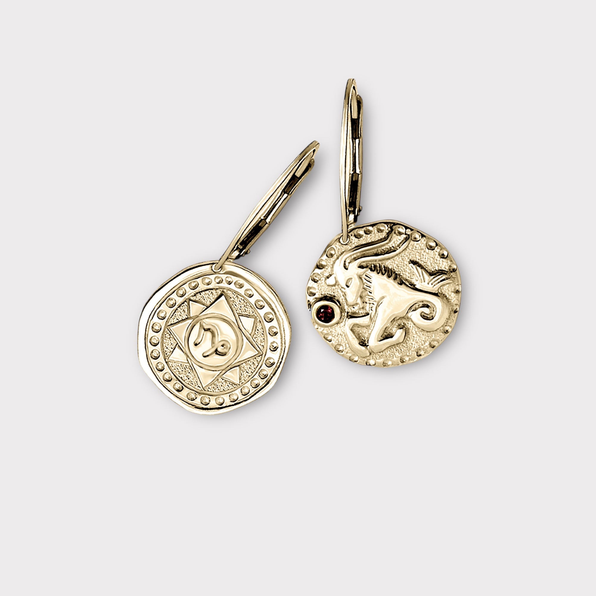 Capricorn Earrings