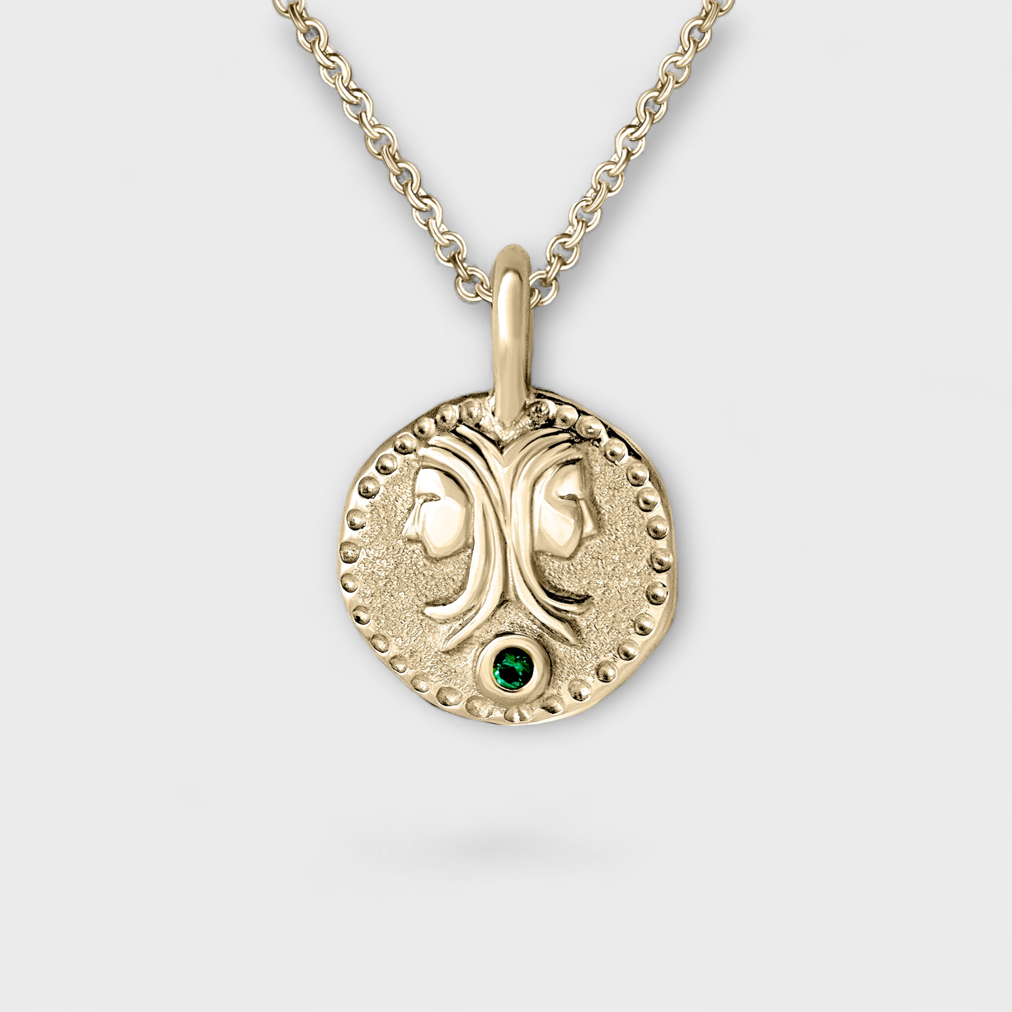 Gemini Charm Necklace