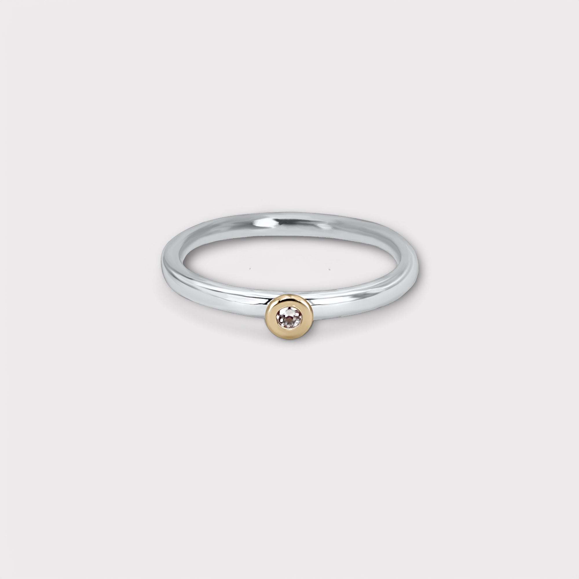 Mini Diamond Rings Mini Diamond Ring – Twogether Charms