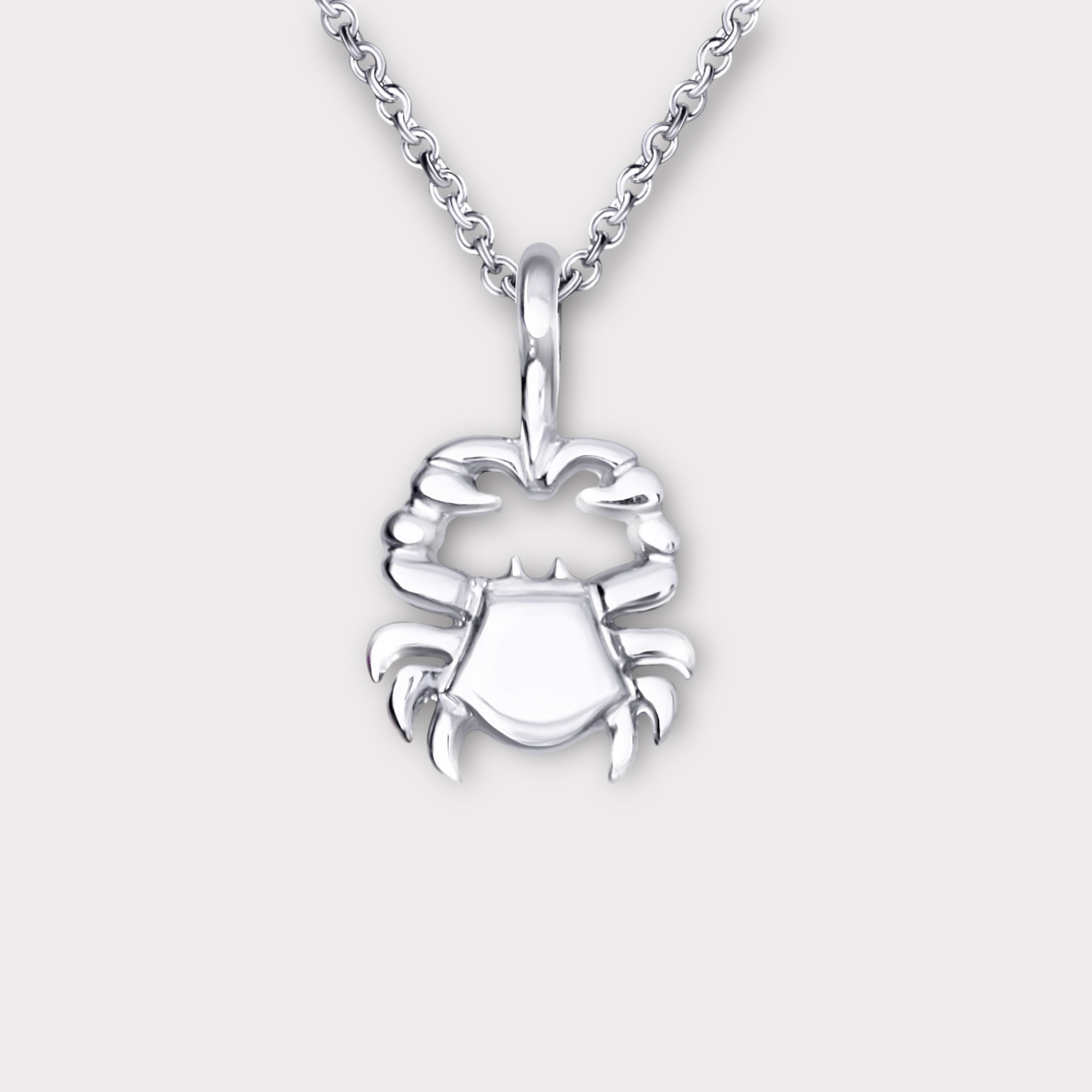 Crab Charm Necklace