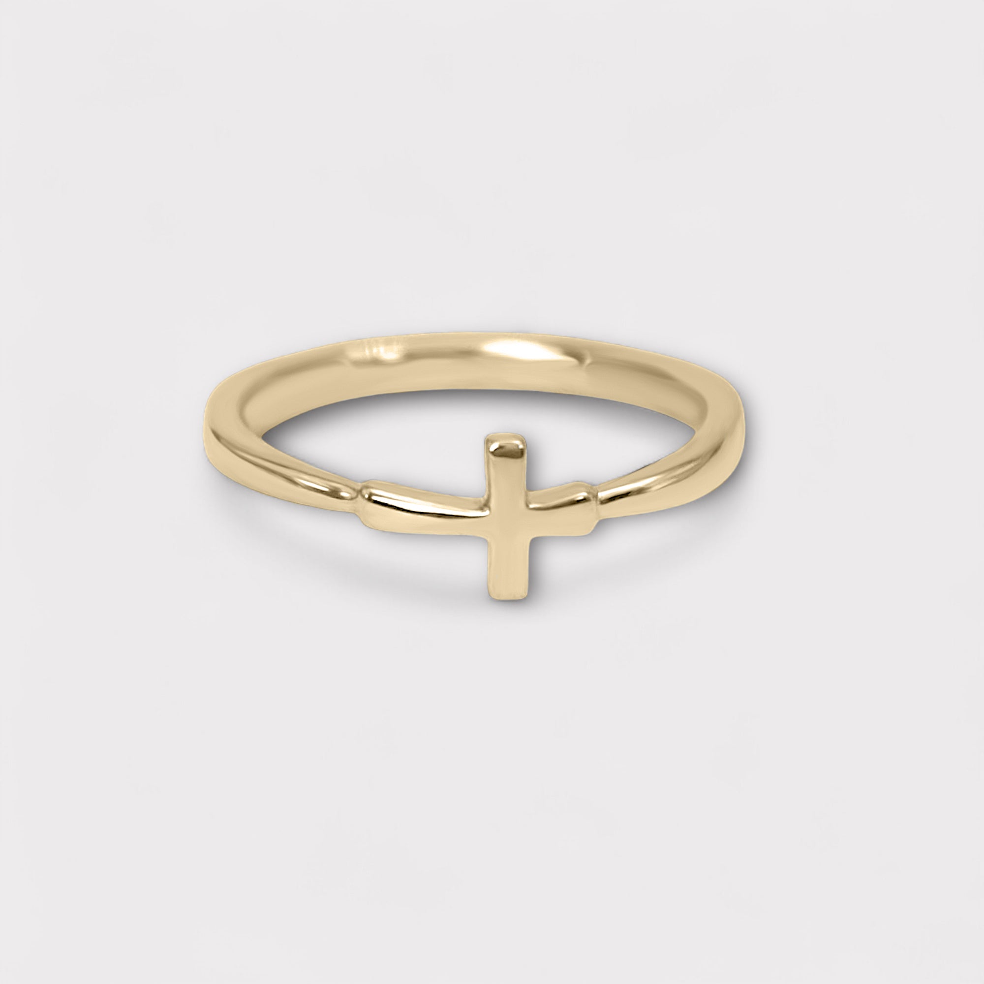 Petite Cross Ring
