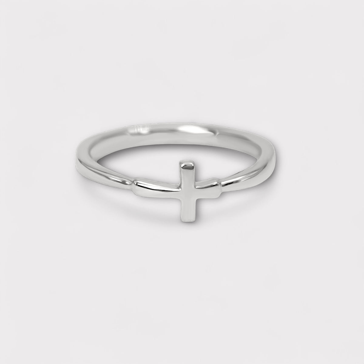 Petite Cross Ring – Twogether Charms