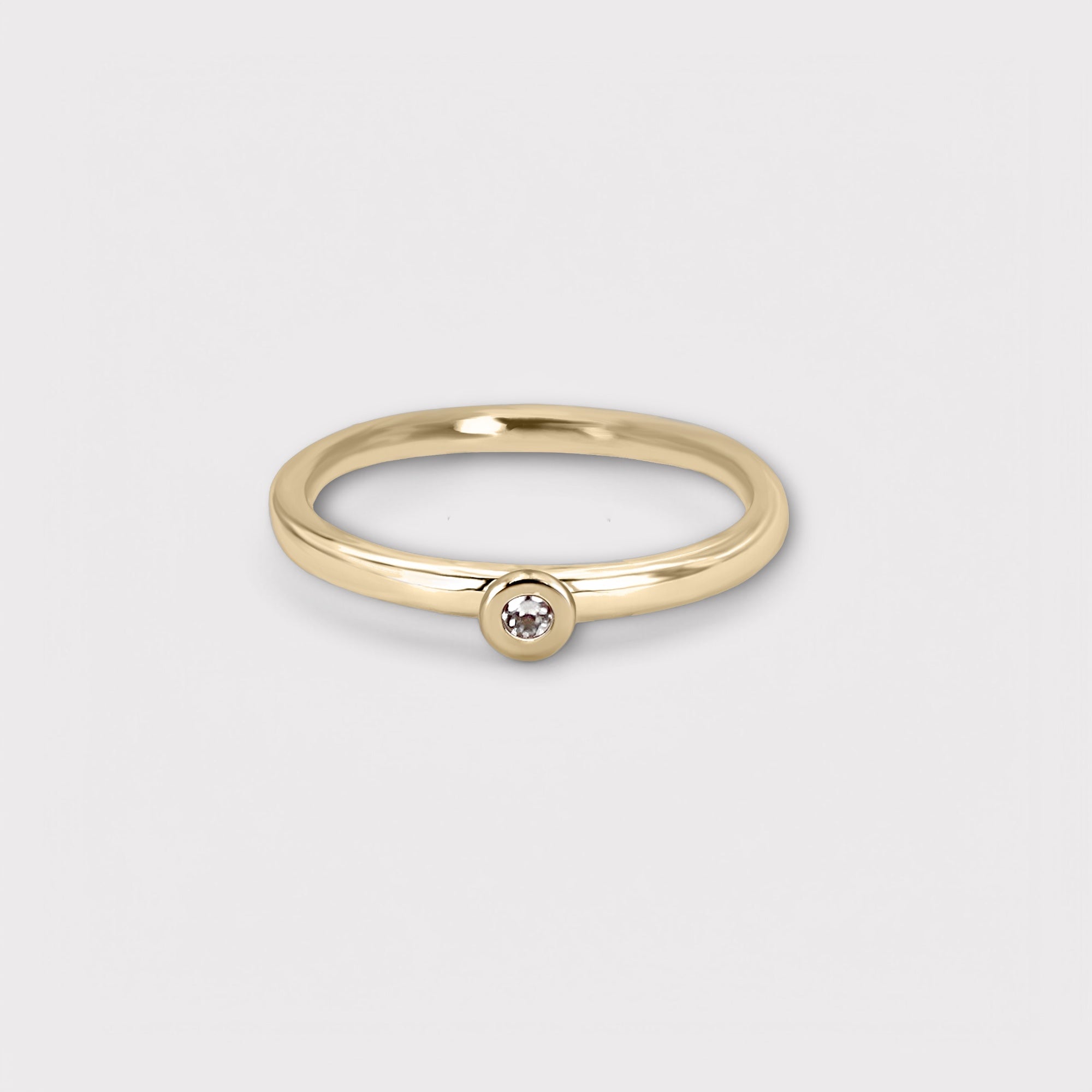 Mini Diamond Rings Mini Diamond Ring – Twogether Charms