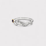 Mermaid with Sapphire Ring